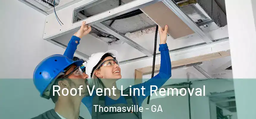 Roof Vent Lint Removal Thomasville - GA